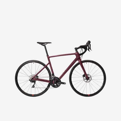 Van Rysel Rennrad EDR Carbon 105 11-fach  Weinrot