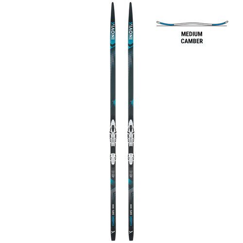 Inovik Langlaufski Klassisch 550 Medium-Camber + Felle + Bindung Xcelerator Pro