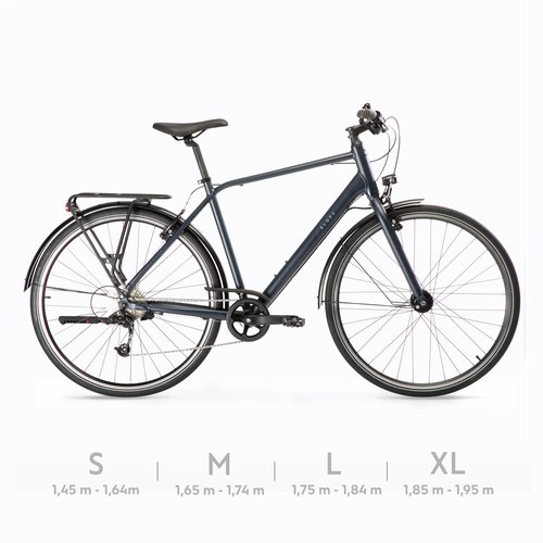 Elops City Bike 28 Zoll LD500 HF dunkelgrau