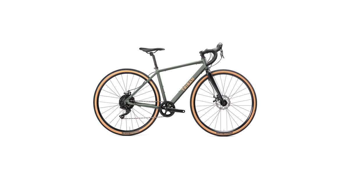 TRIBAN Gravel Bike Damen GRVL 120 grün