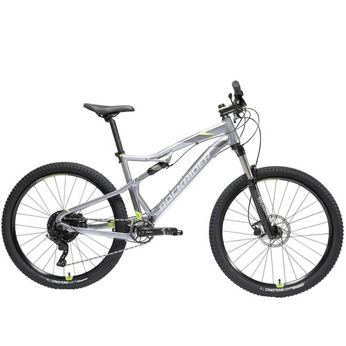 Rockrider Mountainbike 27,5 Zoll ST 900 S grau/gelb