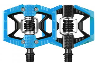 Crankbrothers pedale double shot blau schwarz