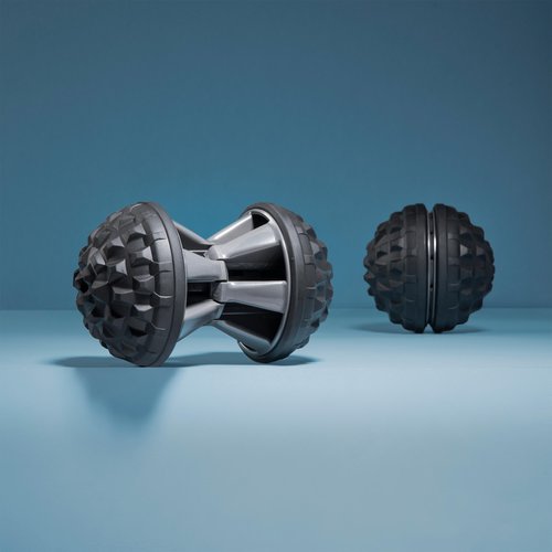 Decathlon Faszienball 2 in 1 einfach und doppelt