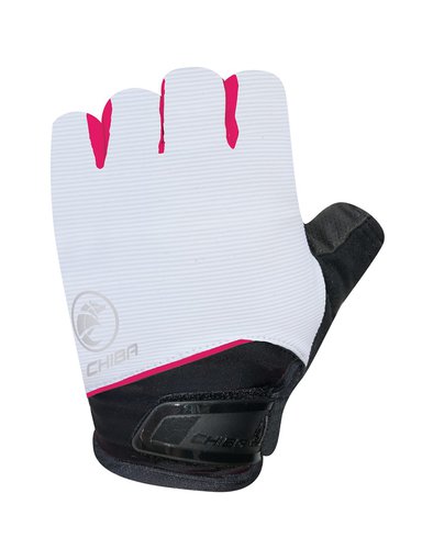 Chiba BioXCell Damen Fahrrad Handschuhe kurz weißschwarz 2025 XS 6