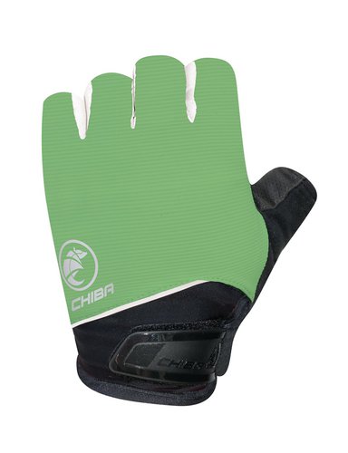 Chiba BioXCell Damen Fahrrad Handschuhe kurz grünschwarz 2024 XS 6