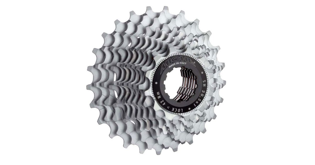 Miche Primato Cassetta 10v 13-29 Per Campagnolo – Acciaio, Grigia, Qualità Affidabile