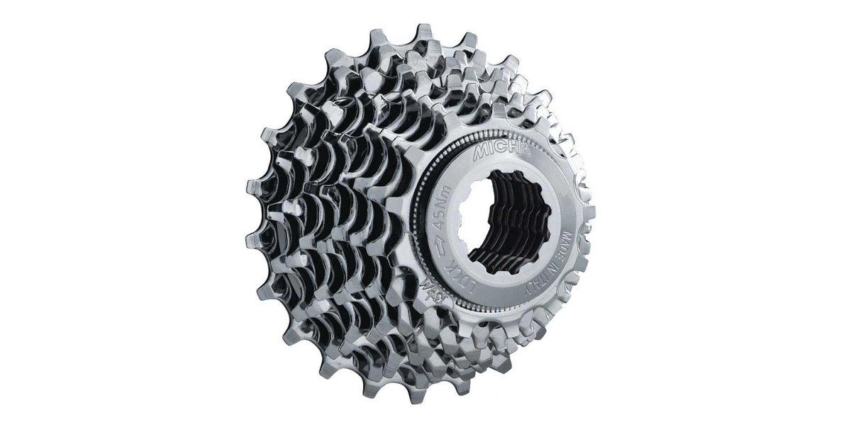 XLC Pignons Cassette 8 Vitesses Compatible Campagnolo – 12-23T