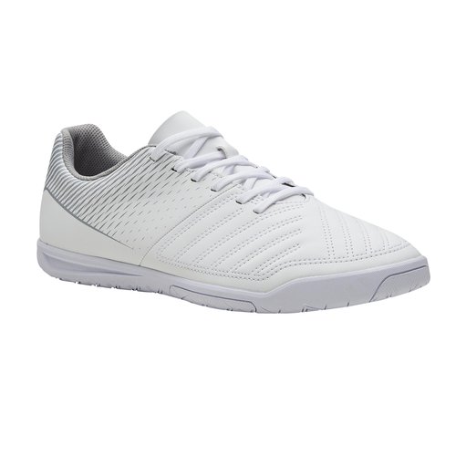 Kipsta Damen/Herren Hallenschuhe Futsal - 100 weiss