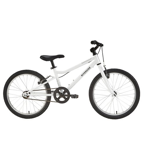 Btwin Kinderfahrrad Trekkingrad 20 Zoll Riverside 100 weiß