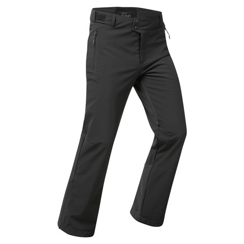 Wedze Skihose Herren Softshell 500 schwarz
