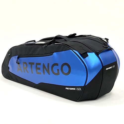 Artengo Tennistasche isolierend- Artengo L Pro 9 Schläger blau Spin mit Schuhfach