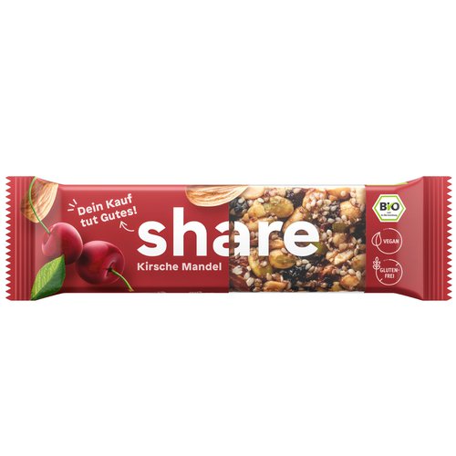 Share Bio Riegel Kirsche Mandel 35 g