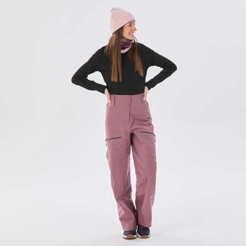 Wedze Skihose Damen Freeride - FR500 altrosa