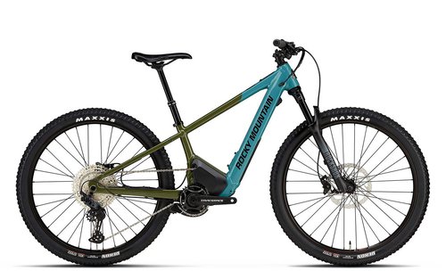 Rocky Mountain Fusion Powerplay 30 - 29 Zoll 720Wh 12K Fully - green  blue - 2023