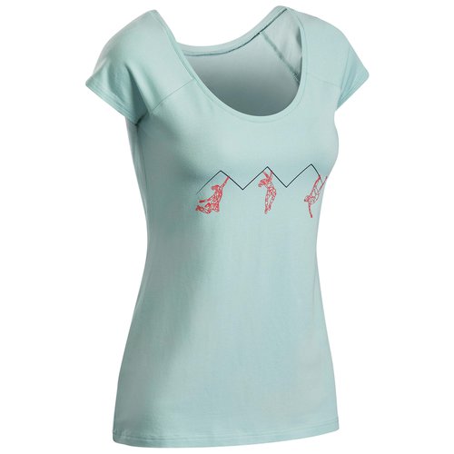 SIMOND Klettershirt kurzarm Stretch Damen türkis