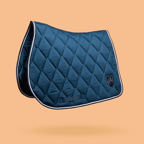 FOUGANZA Schabracke 500 Pony/Pferd blau