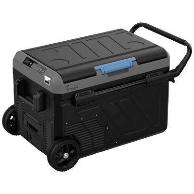 Tripcool C053-040 Minikühlschrank/Partykühler Kompressor 12 V/DC, 24 V/DC Schwarz (matt) 40 l