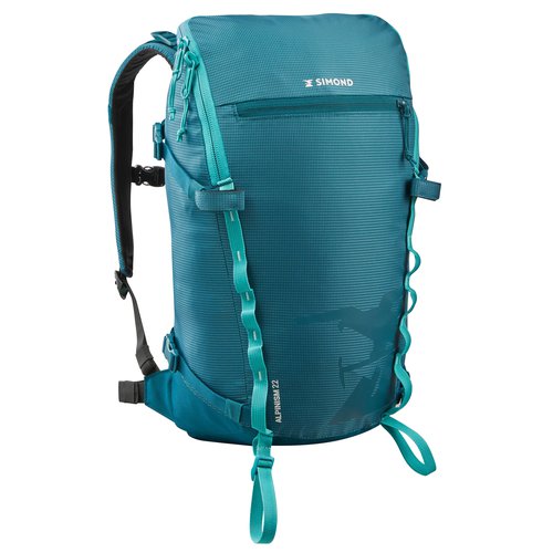 Simond Rucksack 22 Liter Alpinism 22 grun blau