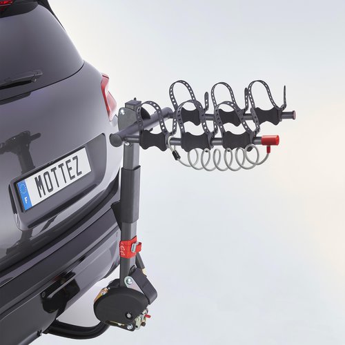 MOTTEZ Fahrradträger Hercule 3 Anhängerkupplung für drei E-Bikes