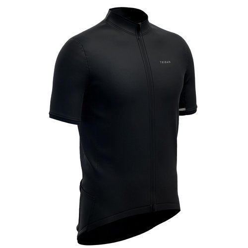 TRIBAN Radtrikot kurzarm Rennrad Sommer RC 500 Herren dunkelblau