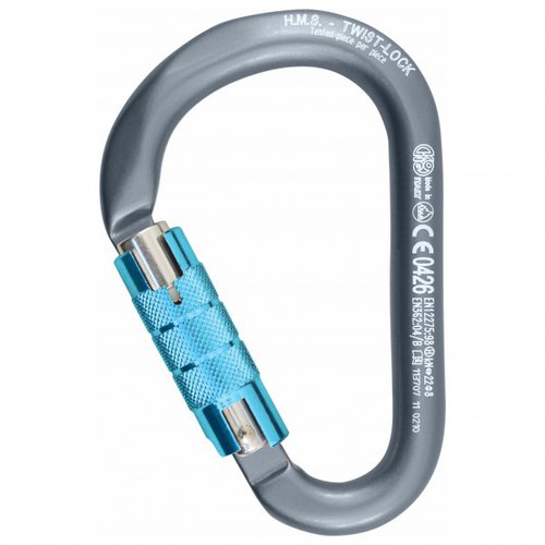 Kong Alukarabiner HMS Classic Twistlock