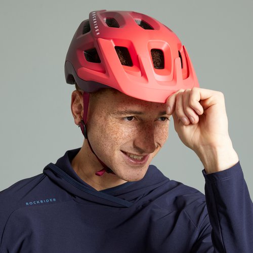 Rockrider MTB Fahrradhelm – Expl 500 rosa
