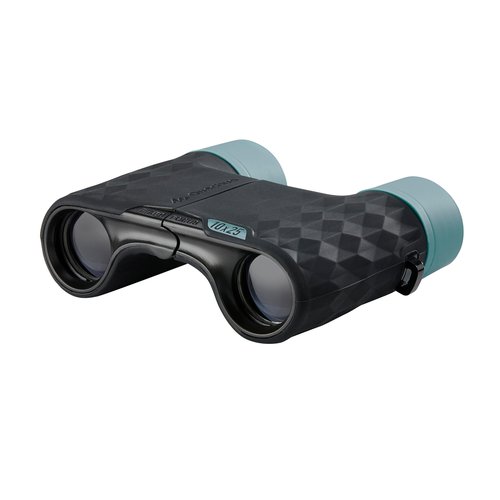 Quechua Fernglas Wandern MH B140 mit 10-fach-Vergrösserung Erwachsene blaugrau
