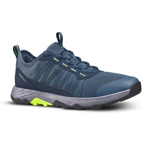 Quechua Wanderschuhe Herren atmungsaktiv - NH500 Fresh blau/gelb