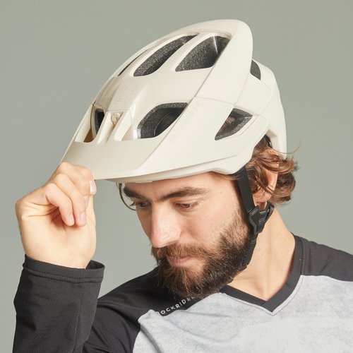 Rockrider MTB AM Enduro Fahrradhelm Feel beige