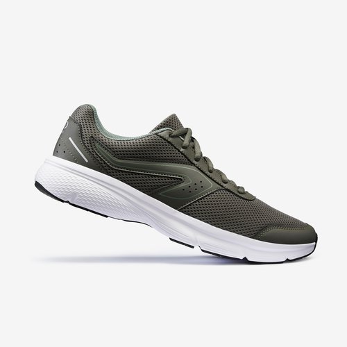 Kalenji Laufschuhe Run Cushion Herren khaki