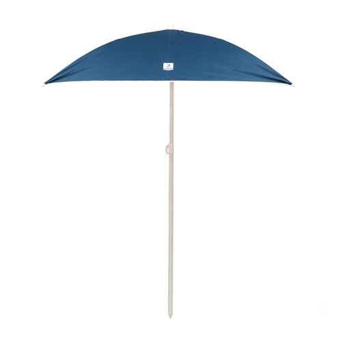 Decathlon Sonnenschirm Strandschirm quadratisch UPF 50+ 1 Platz UV-Schutz - Paruv 125 blau