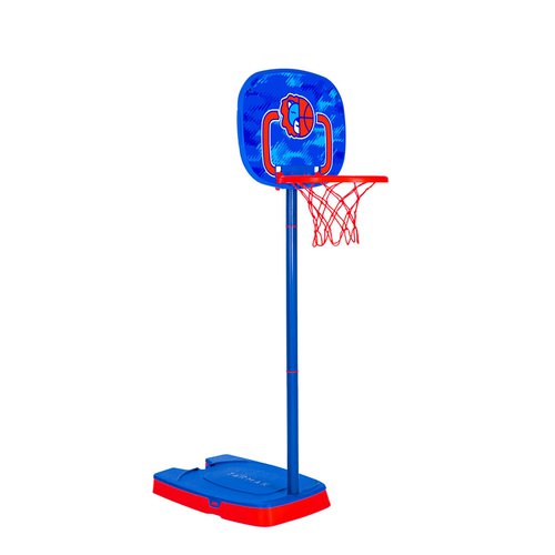 Tarmak Kinder Basketball Korbanlage höhenverstellbar 0,9‒1,2 m - K100 blau/orange