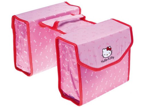 Bike-Parts Doppelpacktasche Hello Kitty