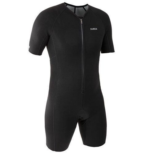 Subea Neoprenunterzieher Tauchen SCD 1 mm schwarz/grau