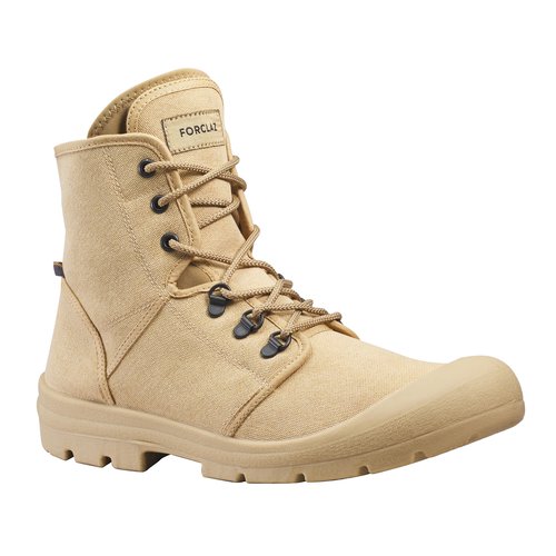 Forclaz Trekkingschuhe Desert 900 hoher Schaft Sandschutz braun unisex