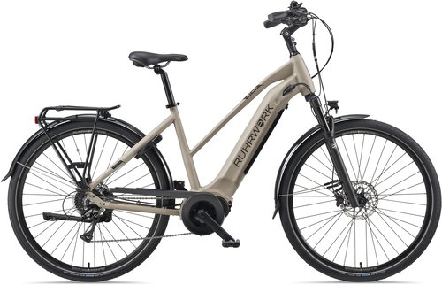 Ruhrwerk E-Bike "MT800 Damen", 8 Gang, Shimano, Acera, Mittelmotor 250 W, Pedelec, Elektrofahrrad für Damen
