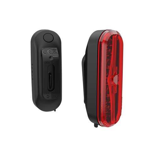 Elops Fahrradbeleuchtung Rücklicht VIOO Clip RL 510 LED USB