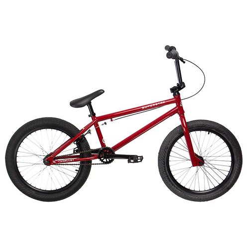 Superstar BMX Rad 20 Zoll Superstar Halley rot