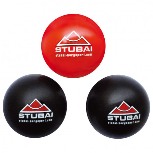 Stubai Flex-Balls Trainingsbälle Gr 7 cm schwarz/rot
