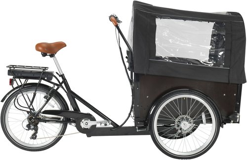 Greenstreet E-Bike "Elektrolastenrad E-Cargo", 7 Gang, Shimano, Acera, Heckmotor 250 W