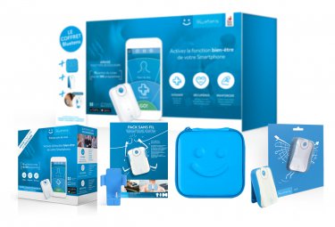 Bluetens pack electrostimulateur   aufbewahrungskoffer   gurtelclip