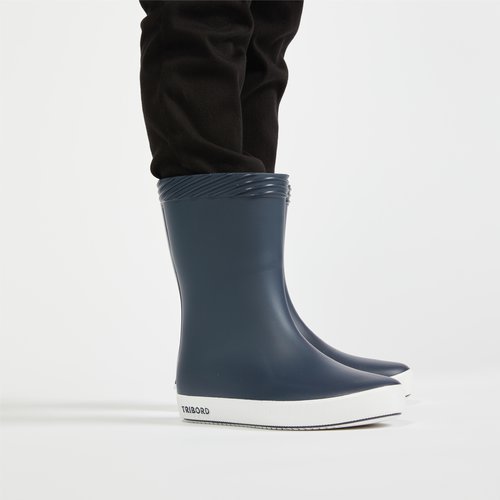 Tribord Gummistiefel Regenstiefel Kinder 100 marineblau