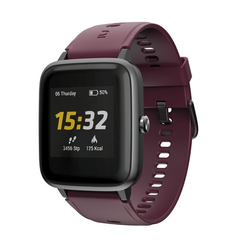 Kalenji Smartwatch Multisportuhr mit Herzfrequenzmessung - CW700 HR lila