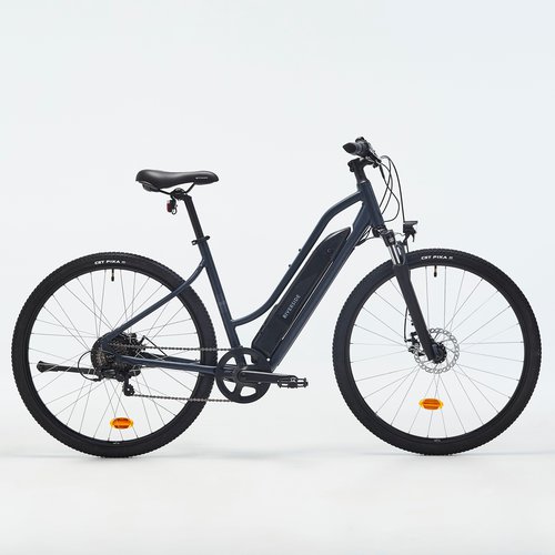 Riverside E-Bike Cross 28 Zoll 100E tiefer Einstieg blau