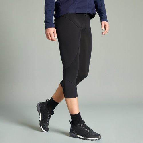 Rockrider Radhose MTB ¾ Legging Damen - Explore 500 schwarz