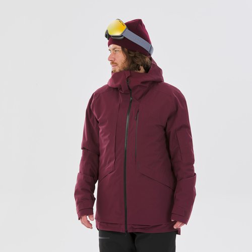 Wedze Skijacke Herren Freeride - FR100 bordeaux