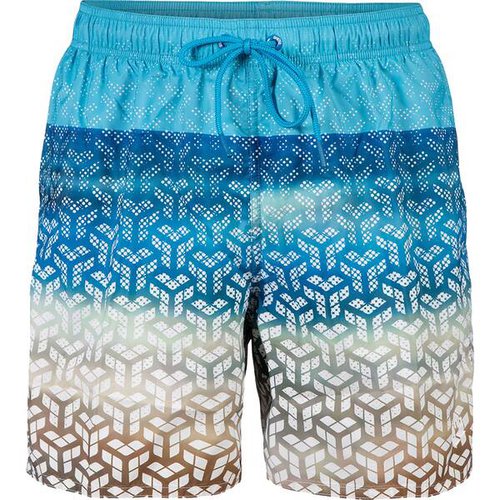 Wudan Blue Dino Boxershorts Herren - Kompressionsunterwäsche S