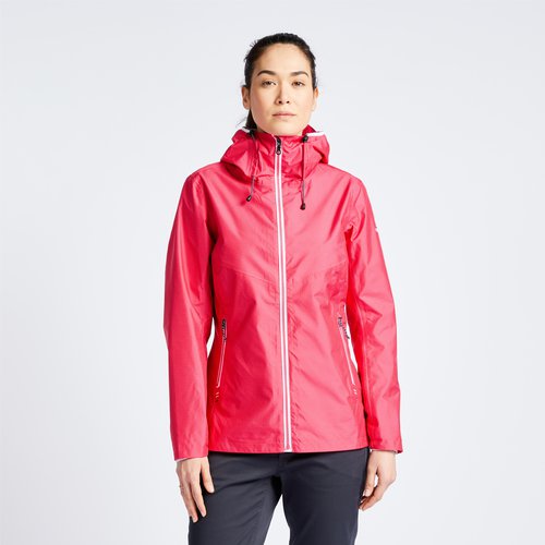 Wasserdichte Regenjacke Pinke Regenjacke Damen Tribord Segeljacke