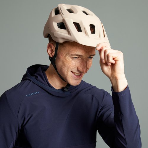 Rockrider MTB Fahrradhelm – Expl 500 beige