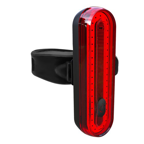 Büchel Fahrradbeleuchtung Rücklicht Micro Lens COB USB mit Verzögerungssensor